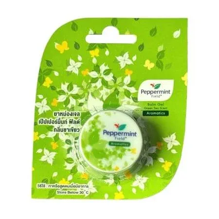 Alifie tip gel cu mentol, camfor și eucalipt Green Tea Scent Peppermint Field, 8 g, Bertram — preț și oferte