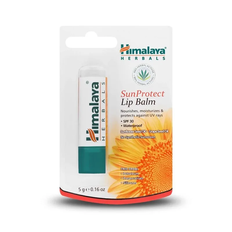 Balsam de buze cu protecție UV, 5 g, Himalaya — preț și oferte