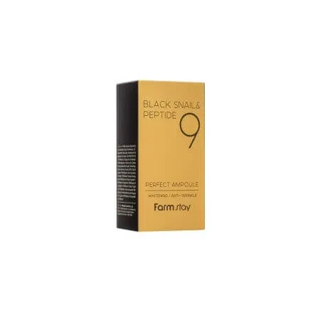 Ser pentru fata cu extract de melc negru si peptide Black Snail, 35 ml, Farmstay — preț și oferte