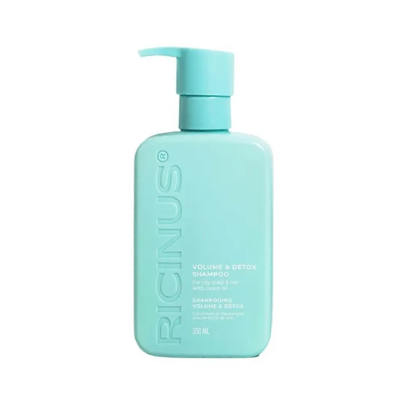 Șampon pentru volum și detoxifiere, 350 ml, Ricinus  — preț și oferte