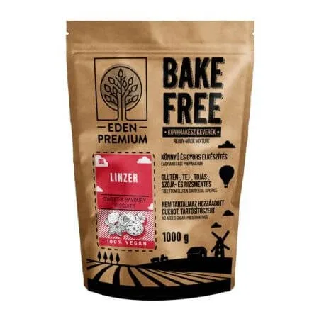 Mix de faina fara gluten pentru Linzer Bake-Free, 1000 g, Naturking — preț și oferte