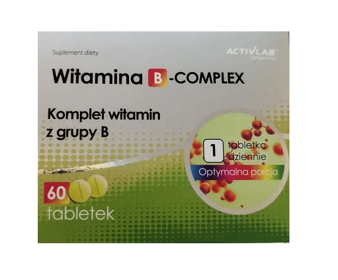 Vitamina B-Complex Activlab Pharma, 60 comprimate — preț și oferte