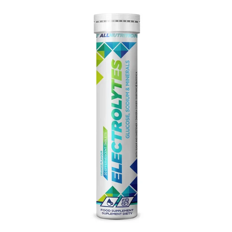 Allnutrition Electrolytes, aromă de portocale, 20 comprimate efervescente — preț și oferte