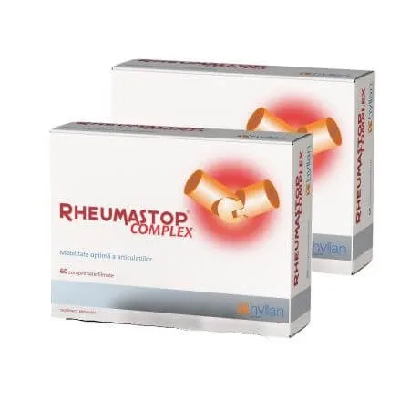 Pachet Rheumastop Complex, 60 comprimate + 60 comprimate, Hyllan HYLLAN PHARMA — preț și oferte