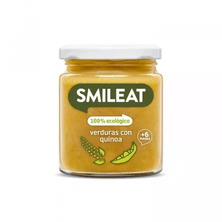 Piure Bio de legume cu quinoa si ulei de masline +6 luni, 230 g – Smileat — preț și oferte