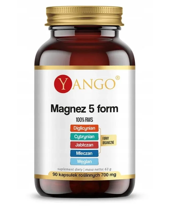 Yango Magneziu 5 forme, 90 capsule — preț și oferte