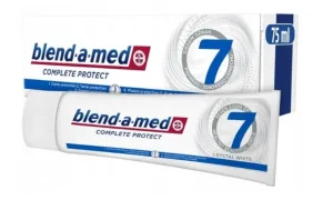 Blend-a-med, pastă de dinți Complete Protect 7 Crystal White, 75 ml