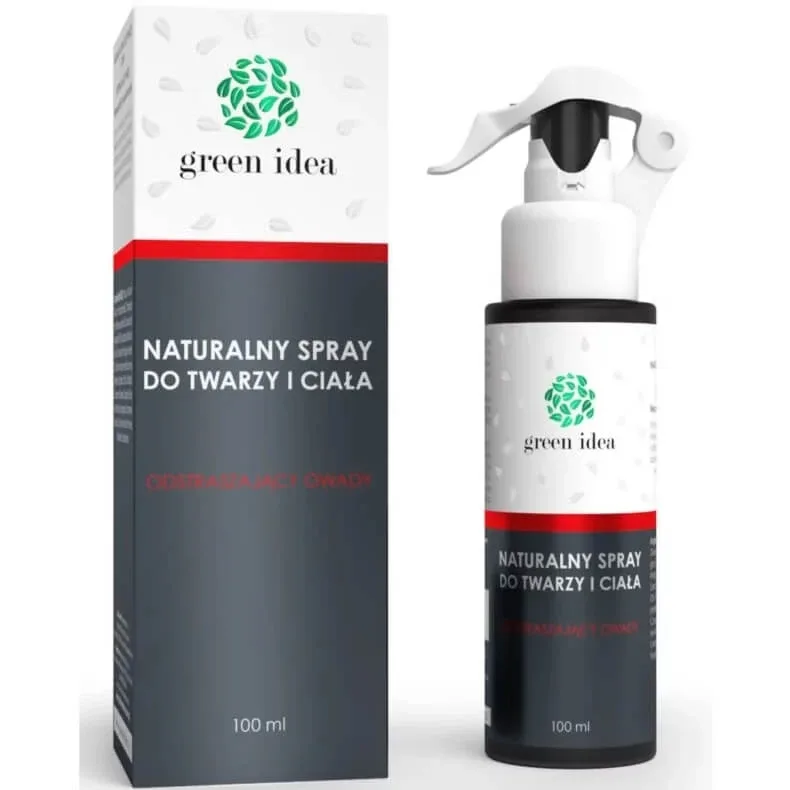 Herbamedicus GreenIdea Spray natural repelent împotriva insectelor pentru corp și față, 100 ml — preț și oferte