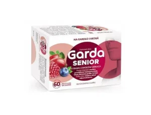 Garda Senior, aromă de fructe de pădure, 60 pastile