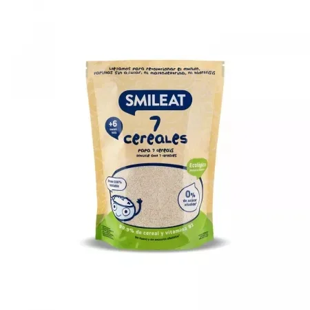 Cereale Bio cu 7 Super Cereale +6 luni, 200 g – Smileat — preț și oferte