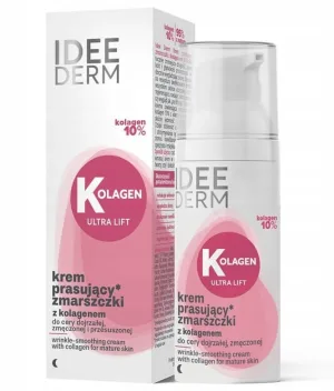 Idee Derm Crema de presare a ridurilor cu colagen 10%, 50 ml