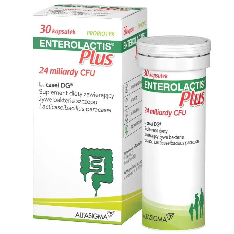Enterolactis Plus, 30 capsule ALFASIGMA — preț și oferte