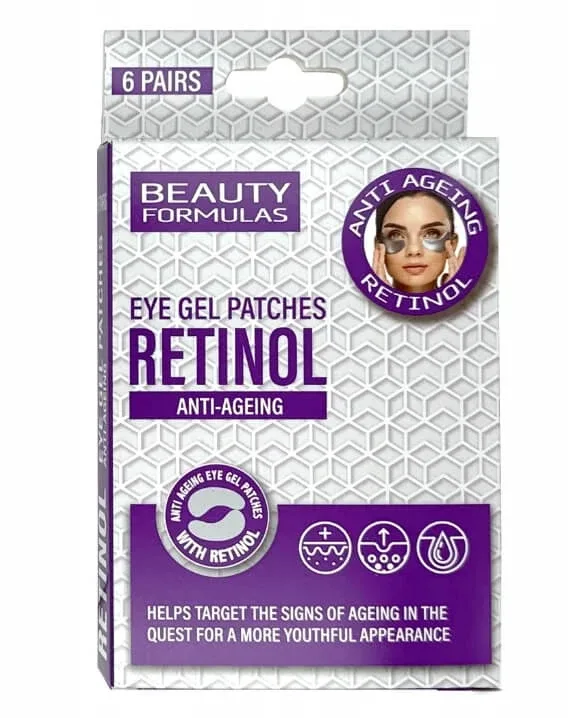 Beauty Formulas Plasturi anti-îmbătrânire pentru ochi cu retinol, 6 perechi — preț și oferte
