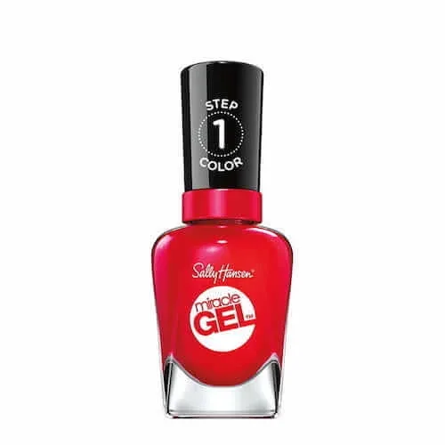 Sally Hansen Miracle Gel Nail Polish 470 Red Eye, 14.7ml — preț și oferte