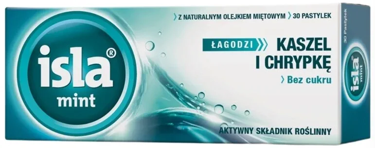 Isla Mint, 30 de pastiluțe SALVEO — preț și oferte