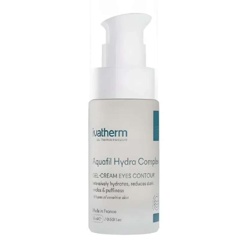 Gel-crema contur ochi Aquafil Hydra Complex, 15ml, Ivatherm — preț și oferte