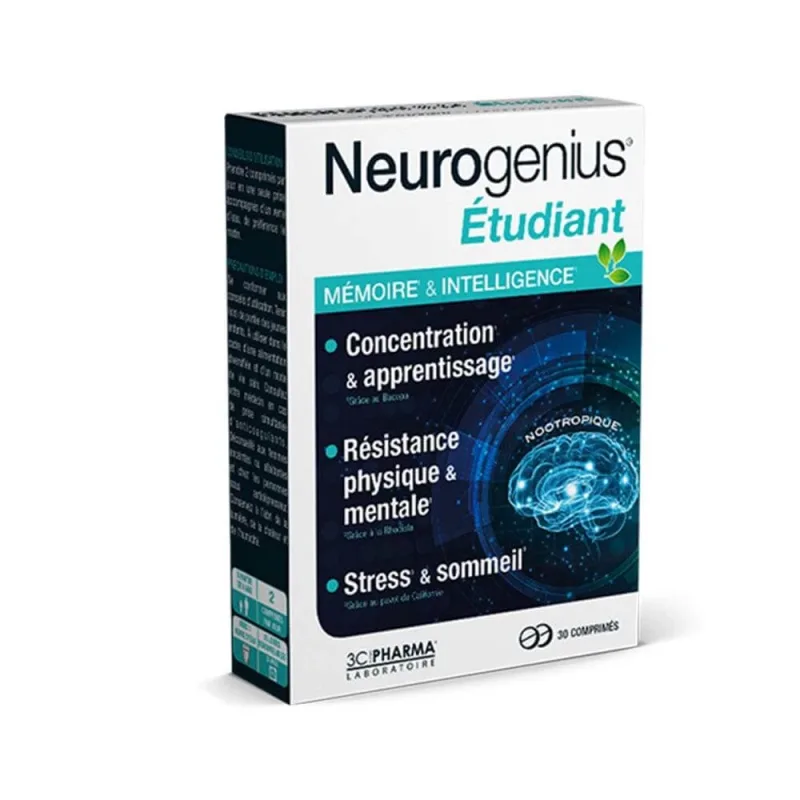 3C Pharma Neurogenius NEUROGENIUS® Student 30 comprimate — preț și oferte