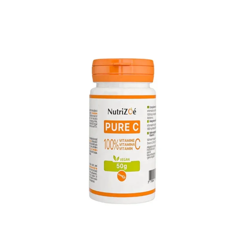 NutriZoé Pure C 100% Vitamina C 50g — preț și oferte