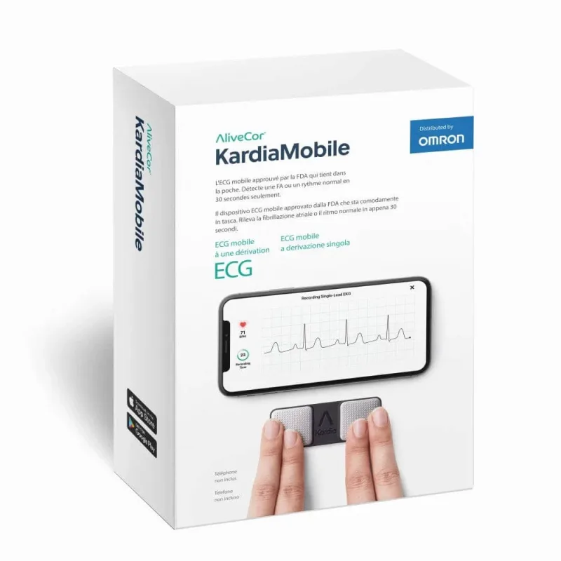 Omron AliveCor ECG KardiaMobile 1L (KM-1L-E) — preț și oferte
