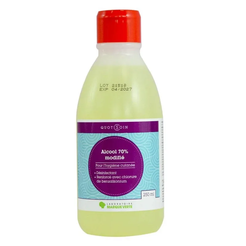 Marque Verte Quotisoin 70% alcool modificat Pentru igiena pielii 250ml — preț și oferte