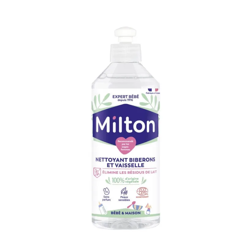 Milton Sensitive Washing Liquid pentru biberoane și tetine 500ml — preț și oferte
