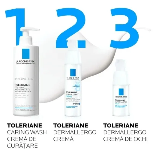 Pachet Toleriane Dermallergo – Ingrijire Completa pentru Ten Sensibil | La Roche-Posay — preț și oferte