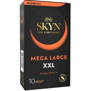 Skyn Mega Large Préservatifs Sans Latex XXL x10