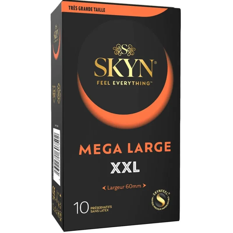Skyn Mega Large Préservatifs Sans Latex XXL x10 — preț și oferte