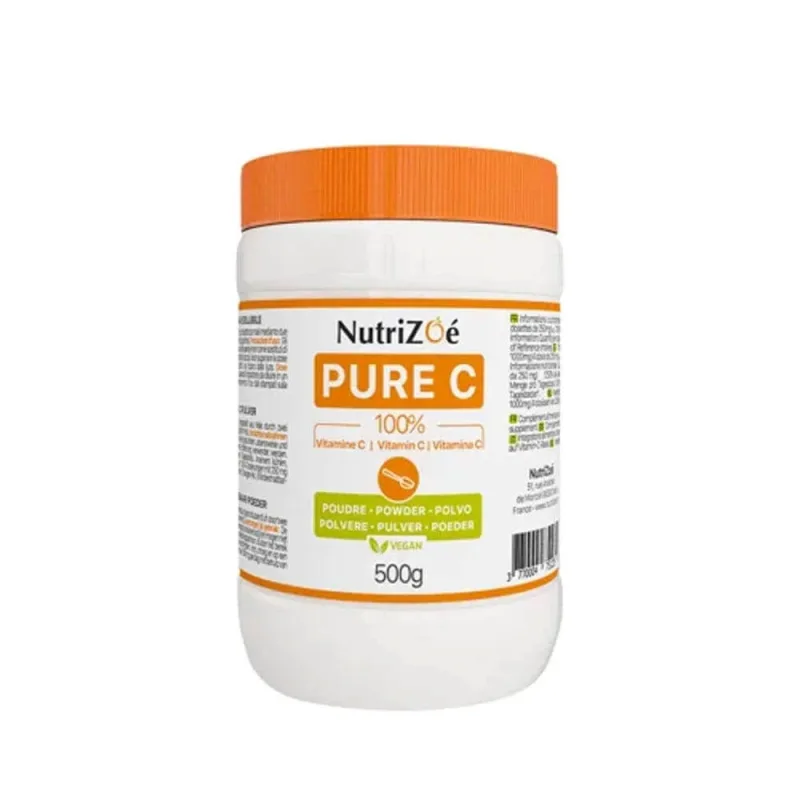 NutriZoé Pure C 100% Vitamina C 500g — preț și oferte