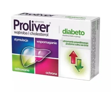 Proliver Diabeto, 30 comprimate — preț și oferte