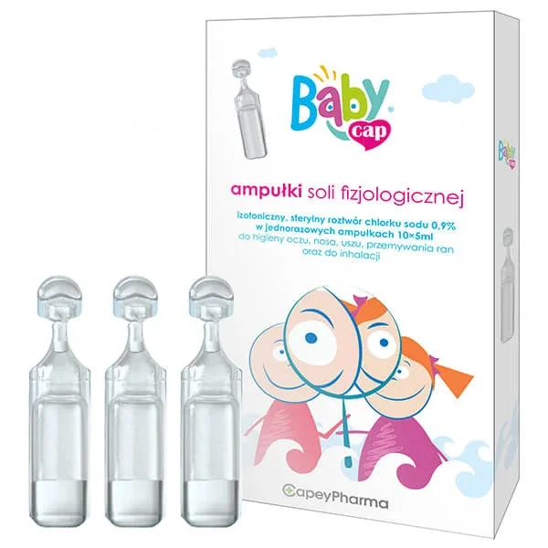 BabyCap, soluție salină NaCl, 5 ml x 10 fiole — preț și oferte