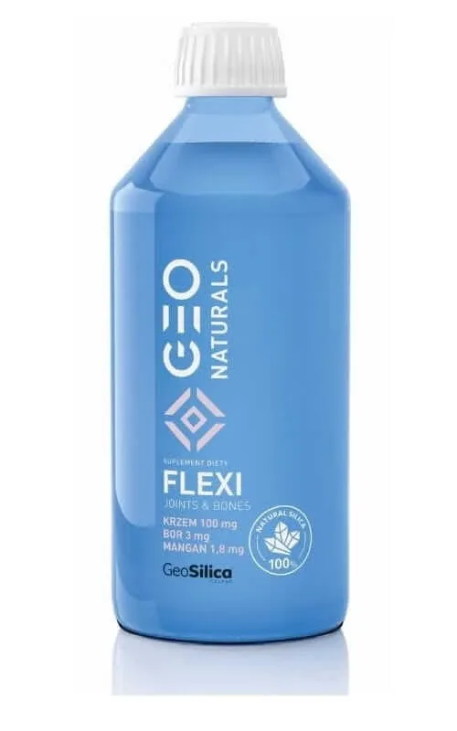 SILICA FLEXI - Siliciu 100 mg + mangan 1,8 mg + bor 3 mg x 500 ml Geosilica Geonaturals — preț și oferte