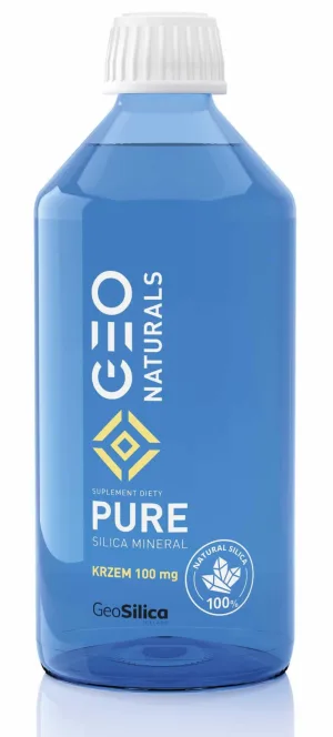 Geonaturals Pure Silica - Siliciu 100 mg (500 ml) MedicaLine