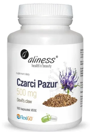 Gheara diavolului 500 mg, 100 capsule Aliness