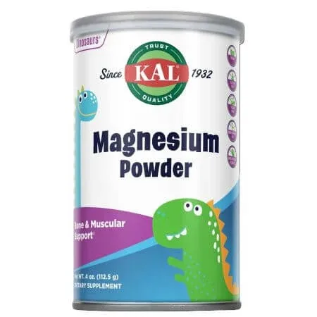 Magnesium Powder, 112.5 g, Kal — preț și oferte