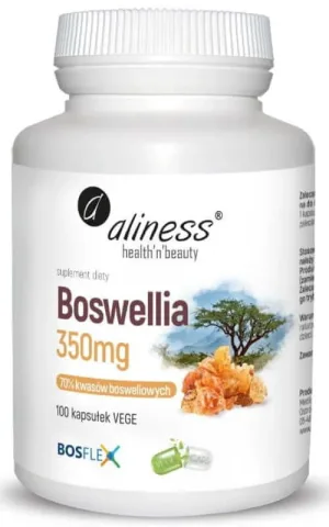 Boswellia 350mg (70%/10%) 100 capsule Aliness