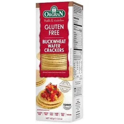 Crackers din hrisca fara gluten, 100 g, Orgran — preț și oferte