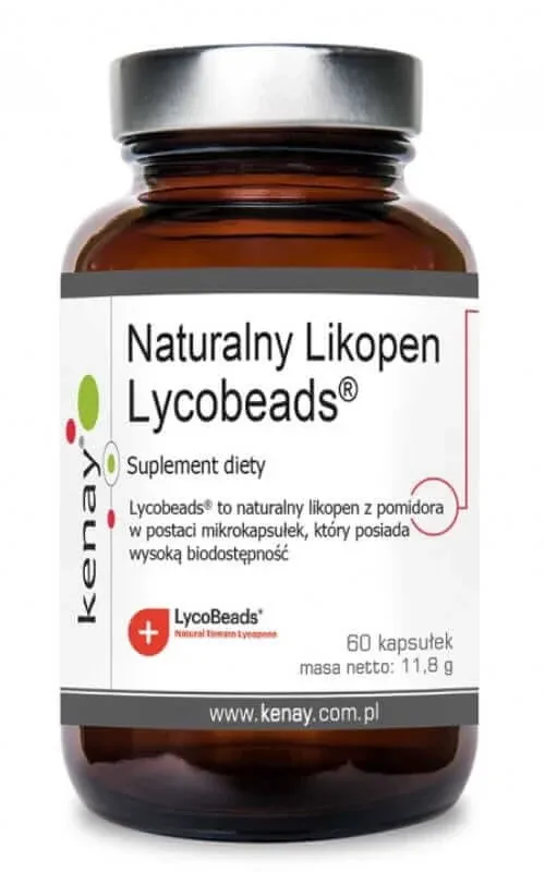 Licopen natural Lycobeads 60 capsule Kenay — preț și oferte