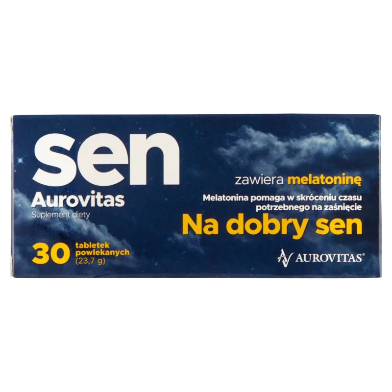 Sen Aurovitas, 30 comprimate filmate — preț și oferte