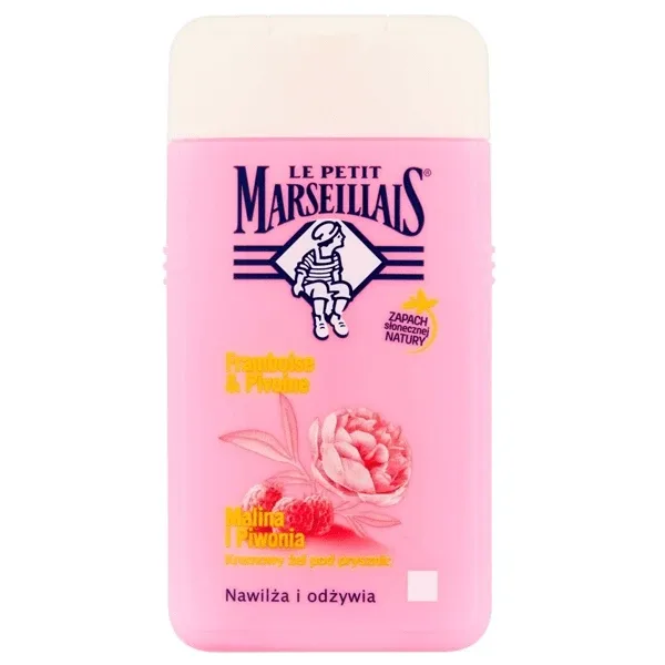 Le Petit Marseillais, gel de duș, zmeură și bujor, 250 ml — preț și oferte