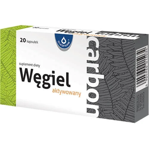 Carbon activat 20 capsule — preț și oferte