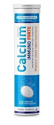 Calcium Immuno Forte, 20 comprimate efervescente — preț și oferte