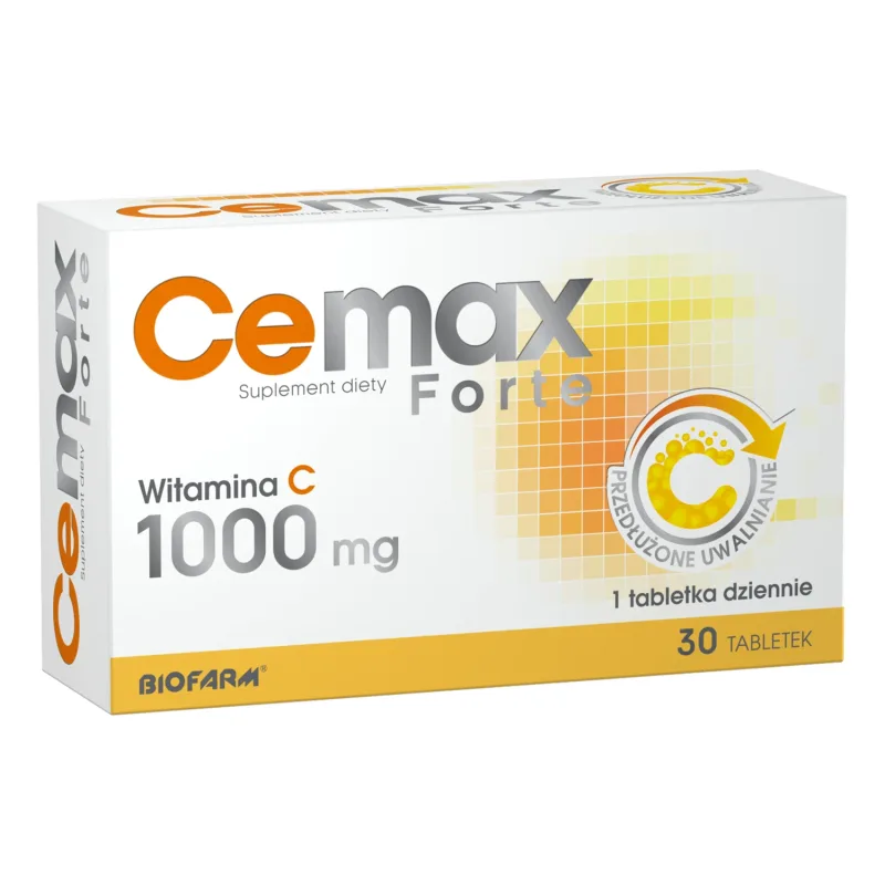 CeMax Forte, vitamina C 1000 mg, 30 comprimate — preț și oferte