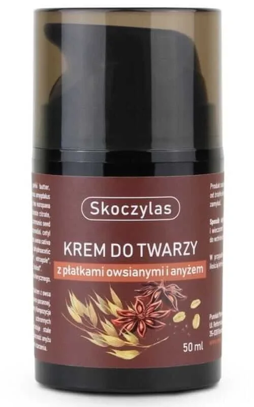 Skoczylas Cremă de față cu fulgi de ovăz și anason 50 ml — preț și oferte