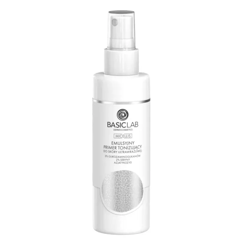 BasicLab Emulsie primer de tonifiere pentru piele ultra sensibilă, 150ml — preț și oferte