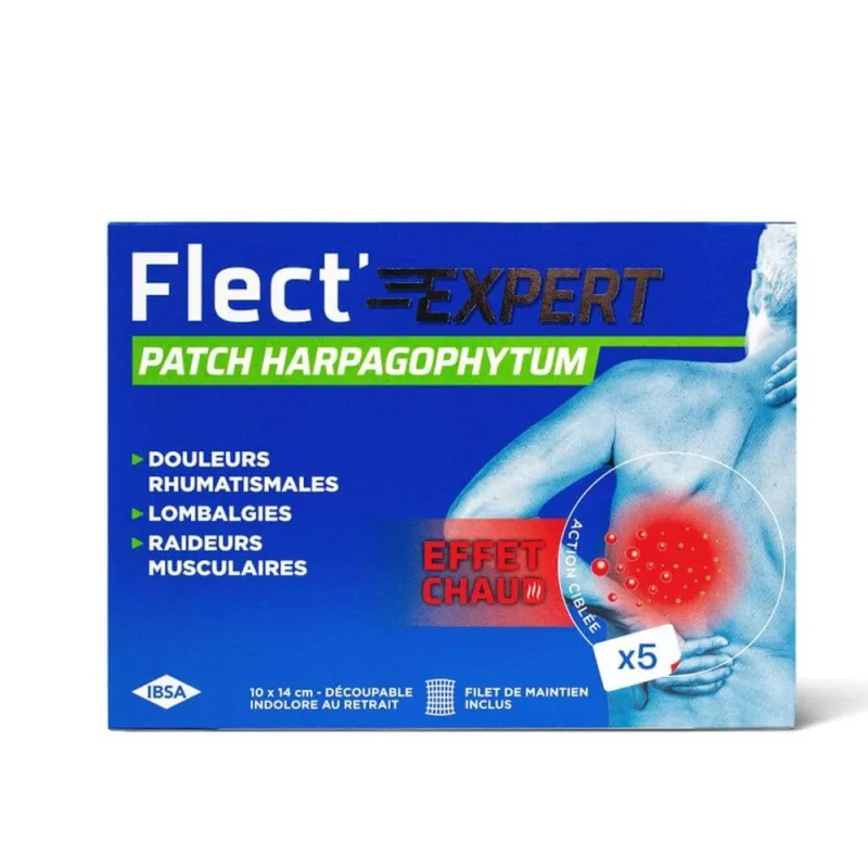 IBSA Flect'Expert Harpagophytum patch 10x14 cm x5 — preț și oferte