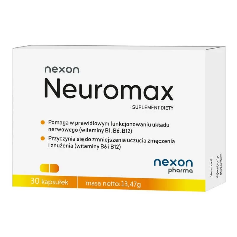 Nexon Neuromax, 30 capsule Nexon Pharma — preț și oferte