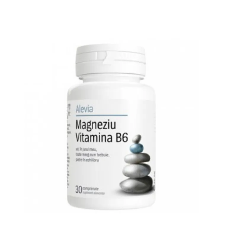 Alevia MAGNEZIU SI VITAMINA B6, 30 capsule — preț și oferte