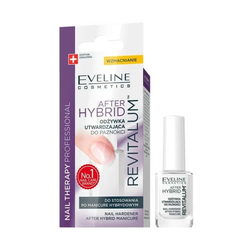 Tratament pentru întărirea unghiilor după manichiura hybrida Nail Therapy Revitalium, 12 ml, Eveline Cosmetics — preț și oferte