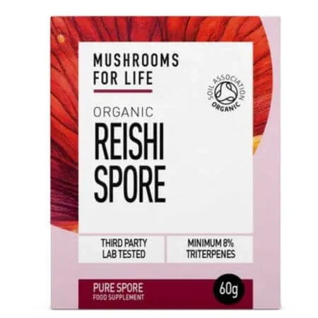 Reishi Spore, 1000 mg, 60 g, MushroomsForLife Mushroom For Life — preț și oferte